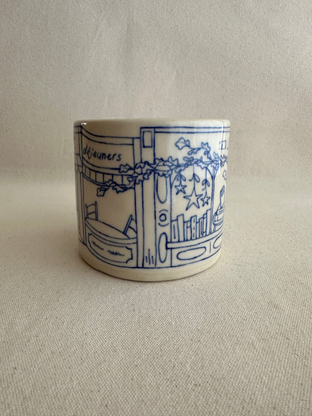 Tasse "Librairie / Café"
