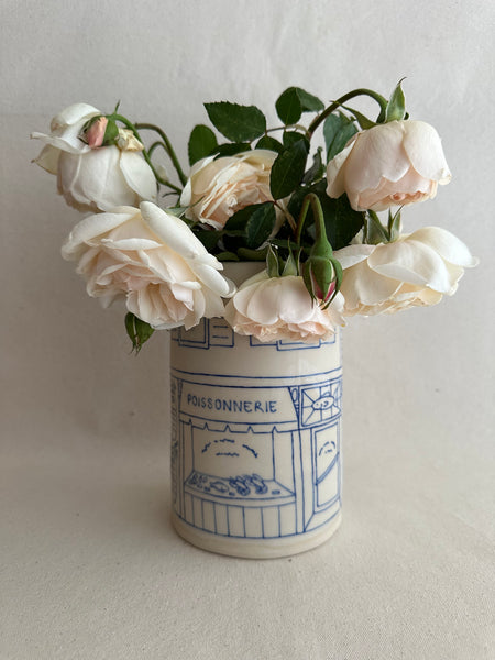 Vase "Poissonnerie / Dépanneur"