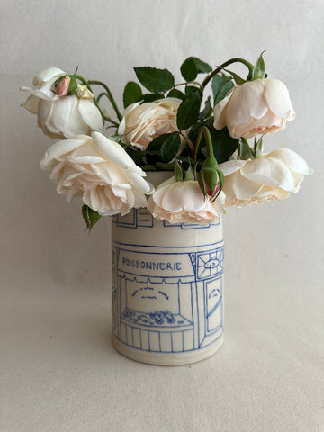 Vase "Poissonnerie / Dépanneur"