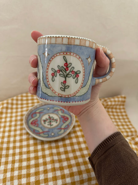 Tasse à thé "Quand la nuit tombe... les souris mangent des baies"