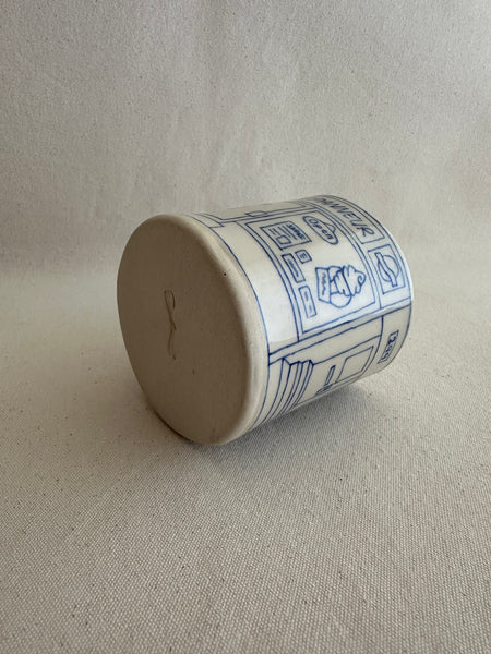 Tasse à emporter "Poissonnerie / Dépanneur