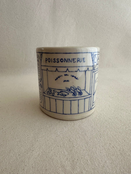 Tasse à emporter "Poissonnerie / Dépanneur