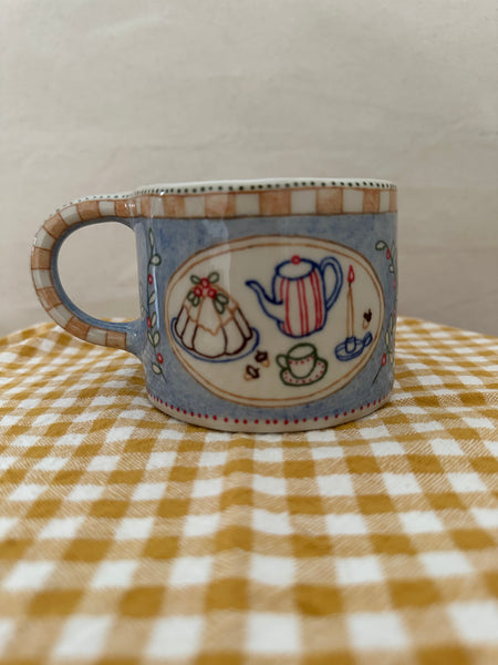 Tasse "Quand la nuit tombe... les souris prennent le thé"