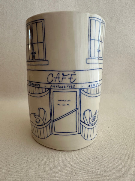 Vase "Librairie / Café"