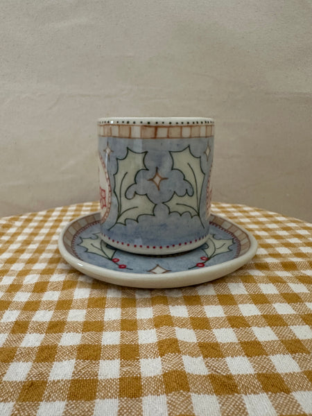 Tasse à thé "Quand la nuit tombe... les souris s'offrent des bouquets"