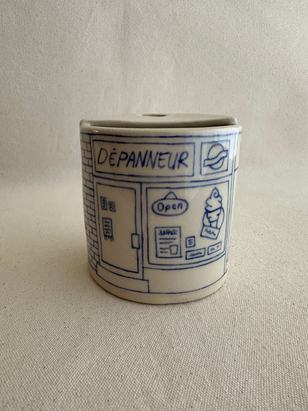 Tasse à emporter "Poissonnerie / Dépanneur