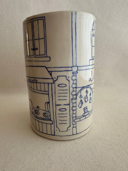 Vase "Librairie / Café"