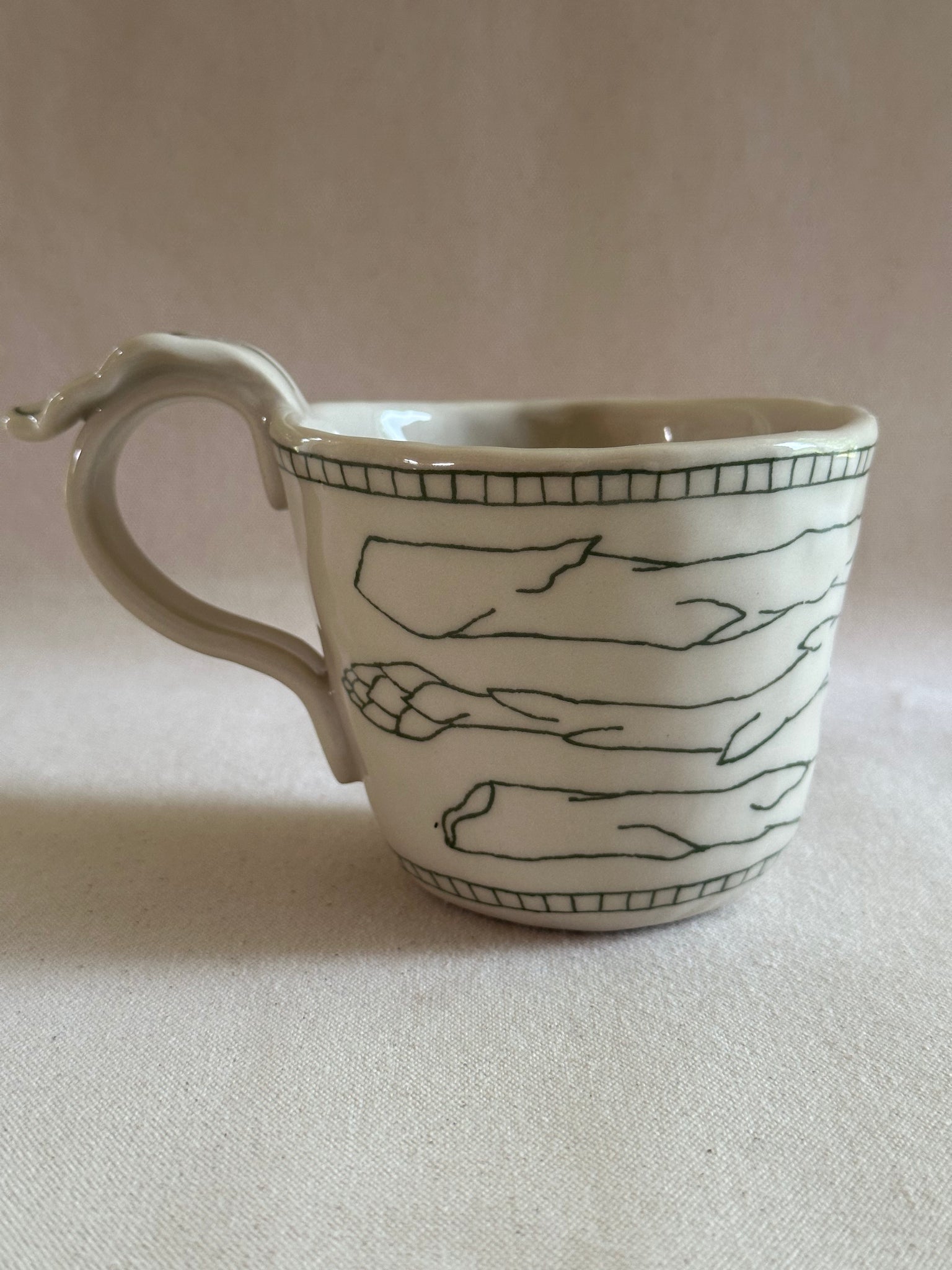 Tasse "Asperges"