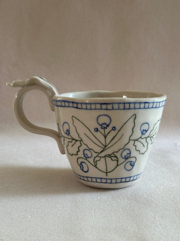 Tasse "Bleuets"