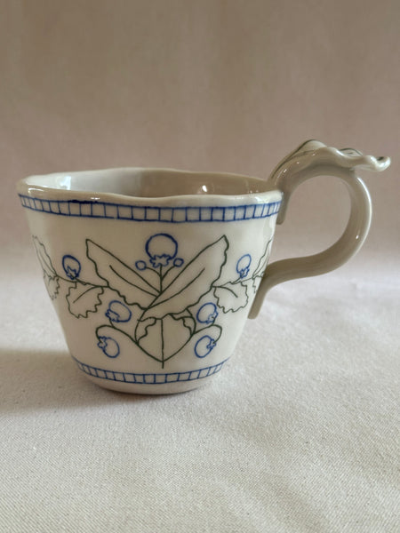Tasse "Bleuets"