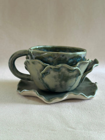 Tasse à thé "Laitue"