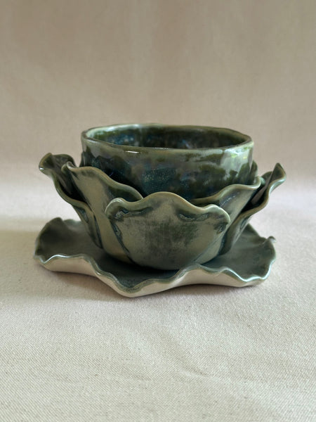 Tasse à thé "Laitue"