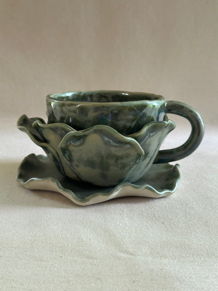 Tasse à thé "Laitue"
