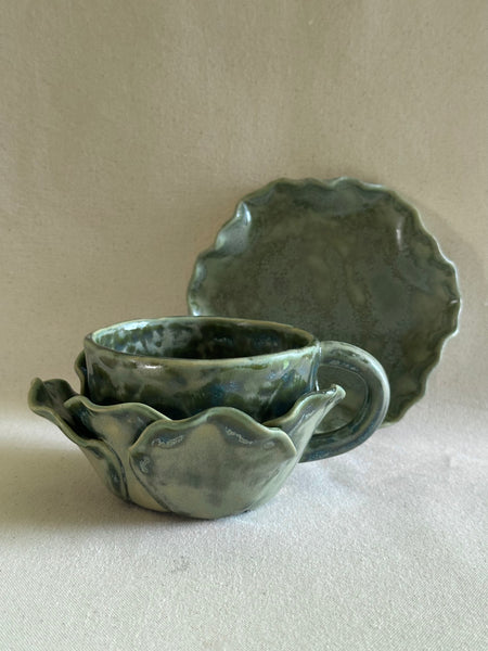 Tasse à thé "Laitue"