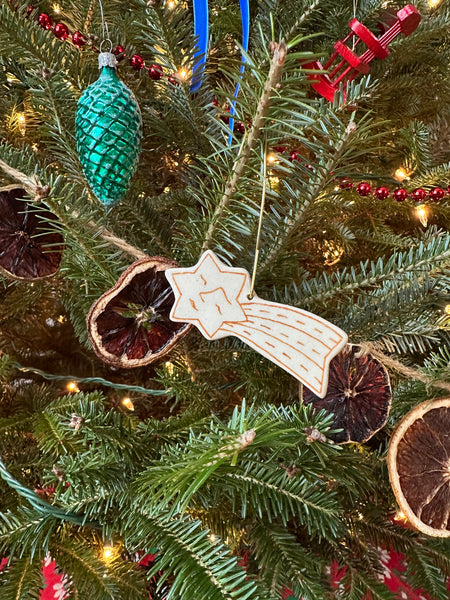 Ensemble d'ornements "L'étoile qui me sourit"