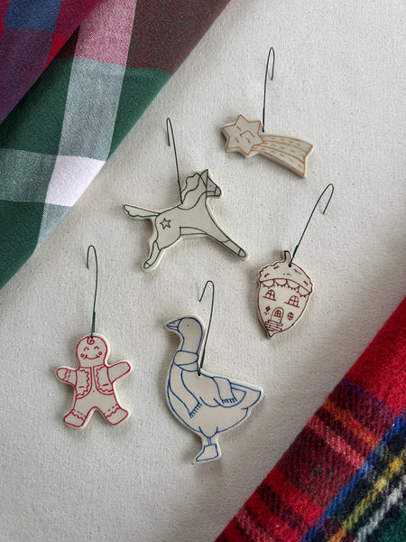 Ensemble d'ornements "L'étoile qui me sourit"