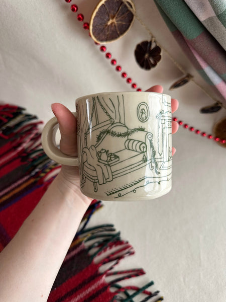 Tasse "Guirlandes, boucles et autres ornements"