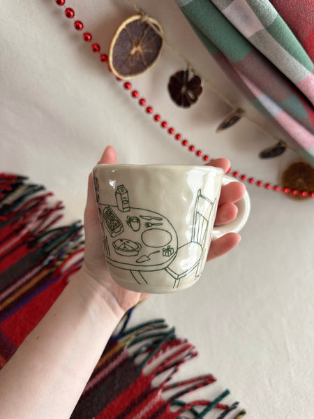 Tasse "Déjeuner les restes de la veille"