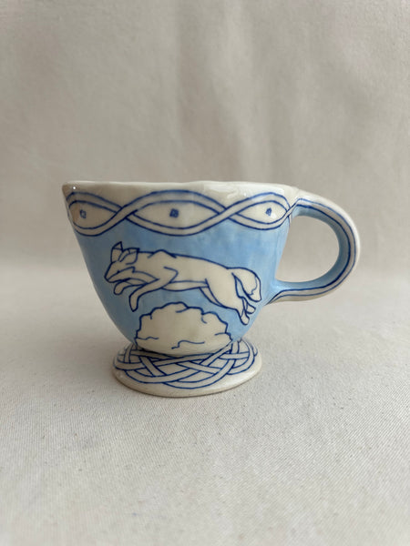 Tasse avec pied Renard