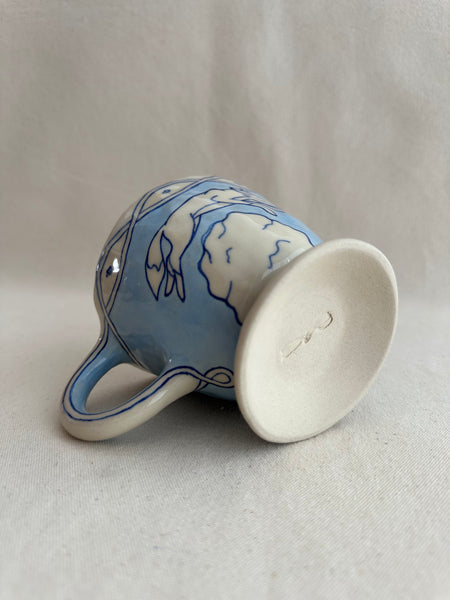 Tasse avec pied Renard