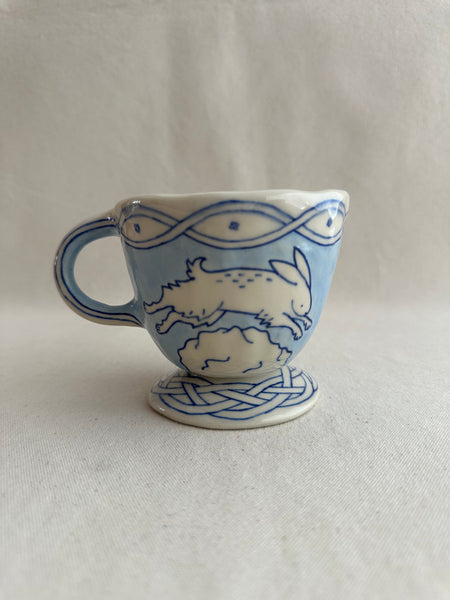 Tasse avec pied Lapin