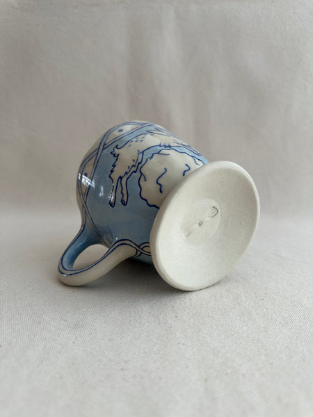 Tasse avec pied Lapin