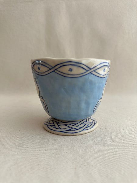 Tasse avec pied Chevreuil