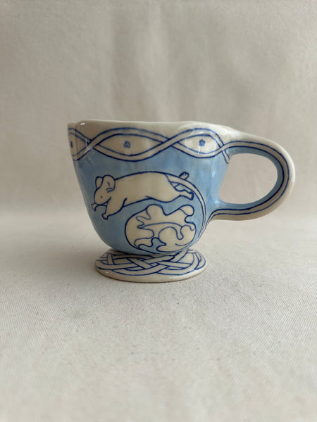 Tasse avec pied Souris