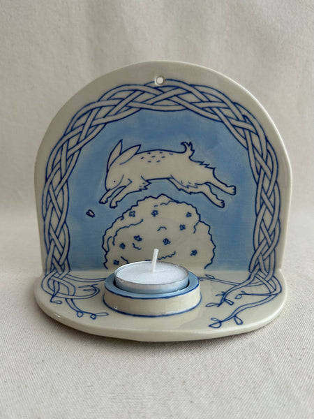 Bougeoir mural Lapin