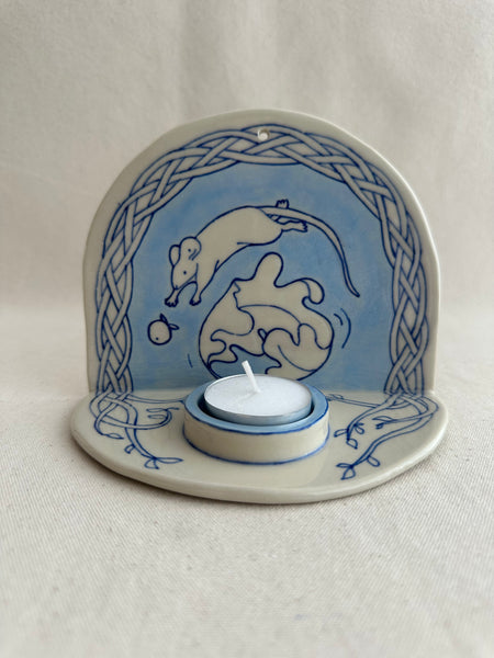 Bougeoir mural Souris