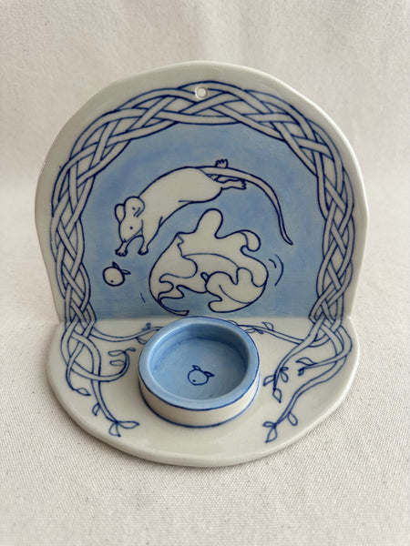 Bougeoir mural Souris