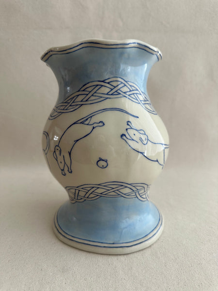 Vase Une souris bleue