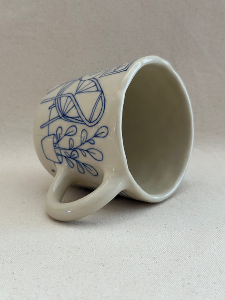 Grande tasse "Le tableau d'un voilier"