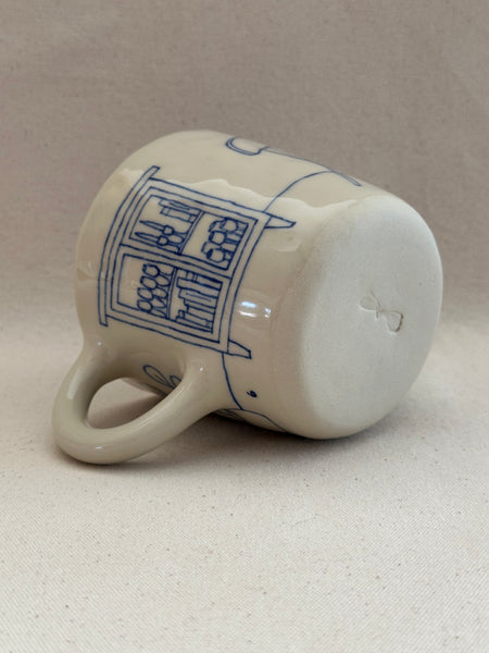 Grande tasse "Le tableau d'un voilier"