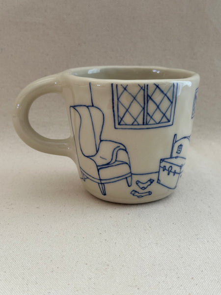 Tasse "Le coffre à tricots"