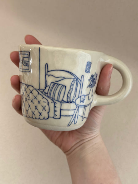 Tasse "Le coffre à tricots"