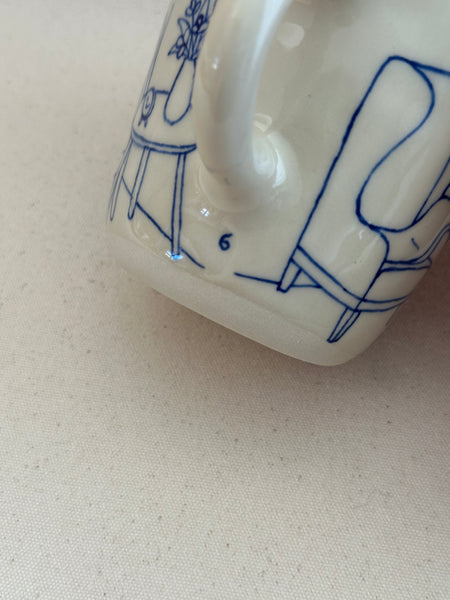 Tasse "Le coffre à tricots"
