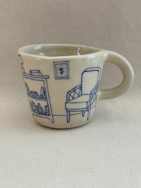Tasse "La bibliothèque"