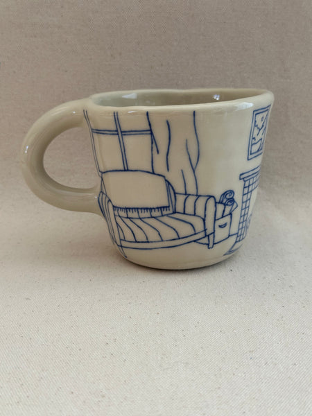 Tasse "La bibliothèque"