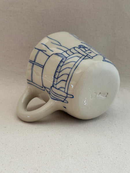 Tasse "La bibliothèque"
