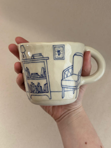 Tasse "La bibliothèque"