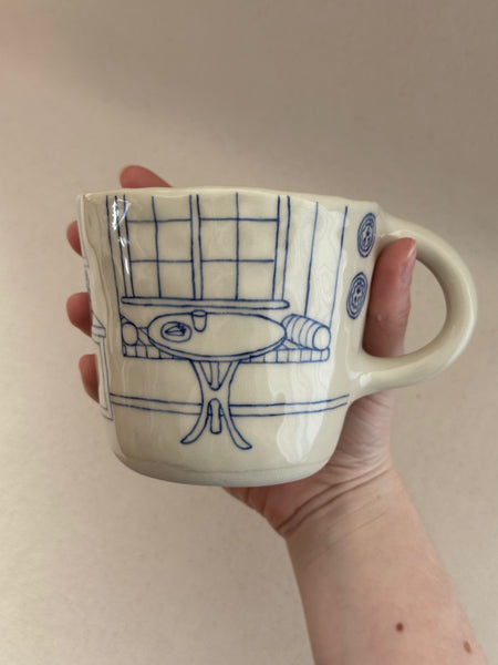 Grande tasse inédite "La pause de quatre heures"