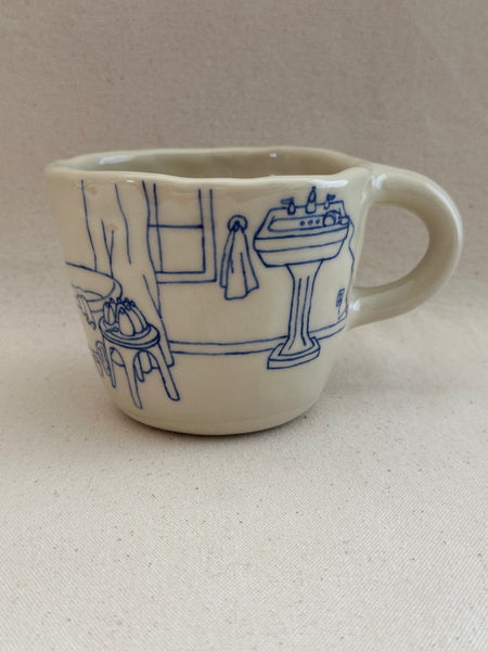 Tasse inédite "Le gâteau pour le bain"