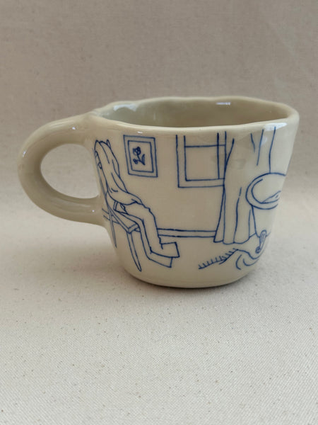 Tasse inédite "Le gâteau pour le bain"