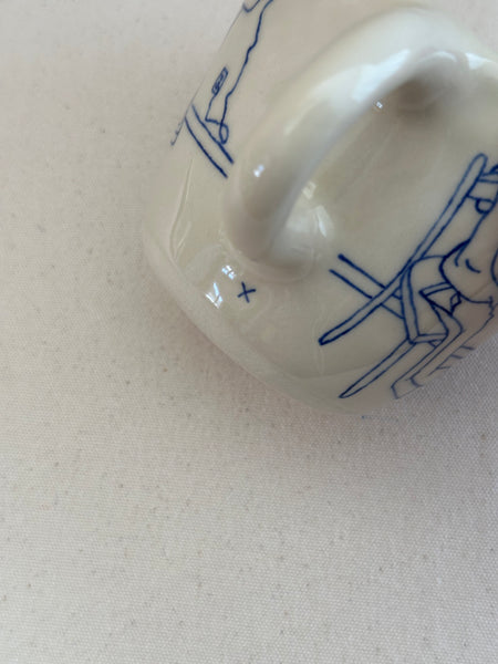 Tasse inédite "Le gâteau pour le bain"