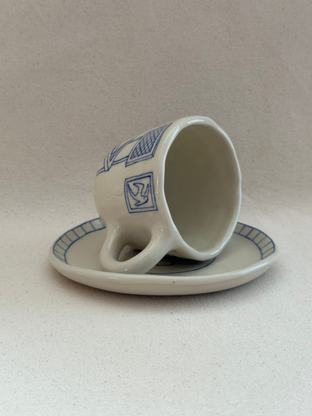 Tasse à thé "Le bouquet"
