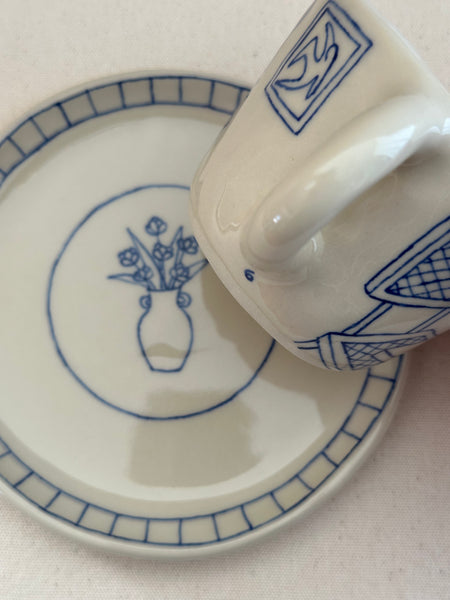 Tasse à thé "Le bouquet"