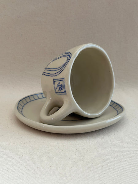Tasse à thé "Le gâteau"