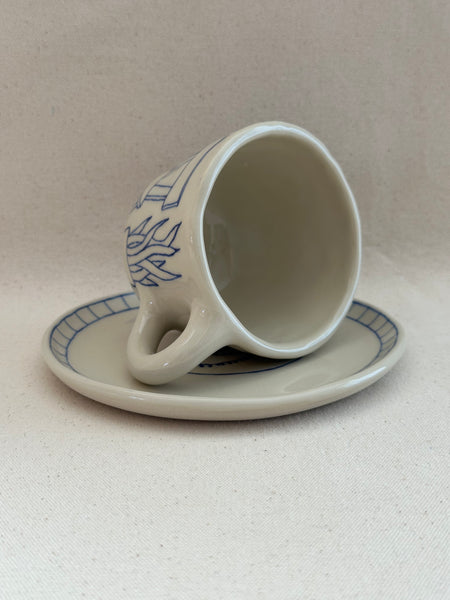 Tasse à thé "Le téléphone"
