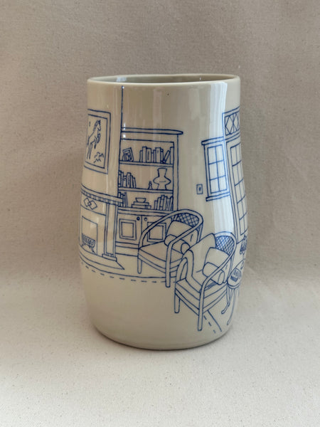 Vase "Fenêtres sur un quotidien"